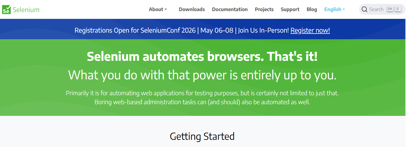 Selenium screenshot